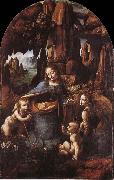 LEONARDO da Vinci, Madonna in the cave